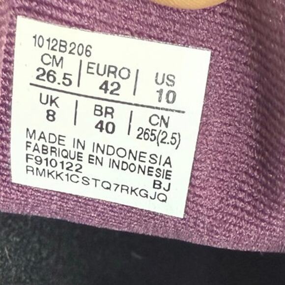 ASICS FF Blast Purple White Women Running Sneakers- SZ 10 - Picture 8 of 11